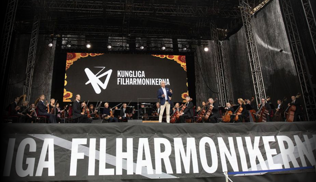 20190811 Filharmonikerna i det gröna med Sjostakovitj värk, Stockholm, gratis