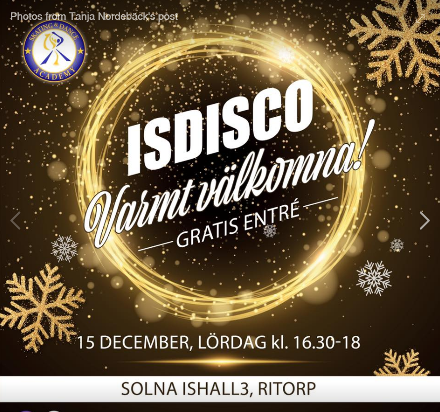 15 и 23 декабря 2018 Ледовая дискотека!