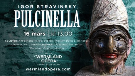 16 марта 2019: “Пульчинелла” – Балет с пением И.Стравинского в Карлстаде